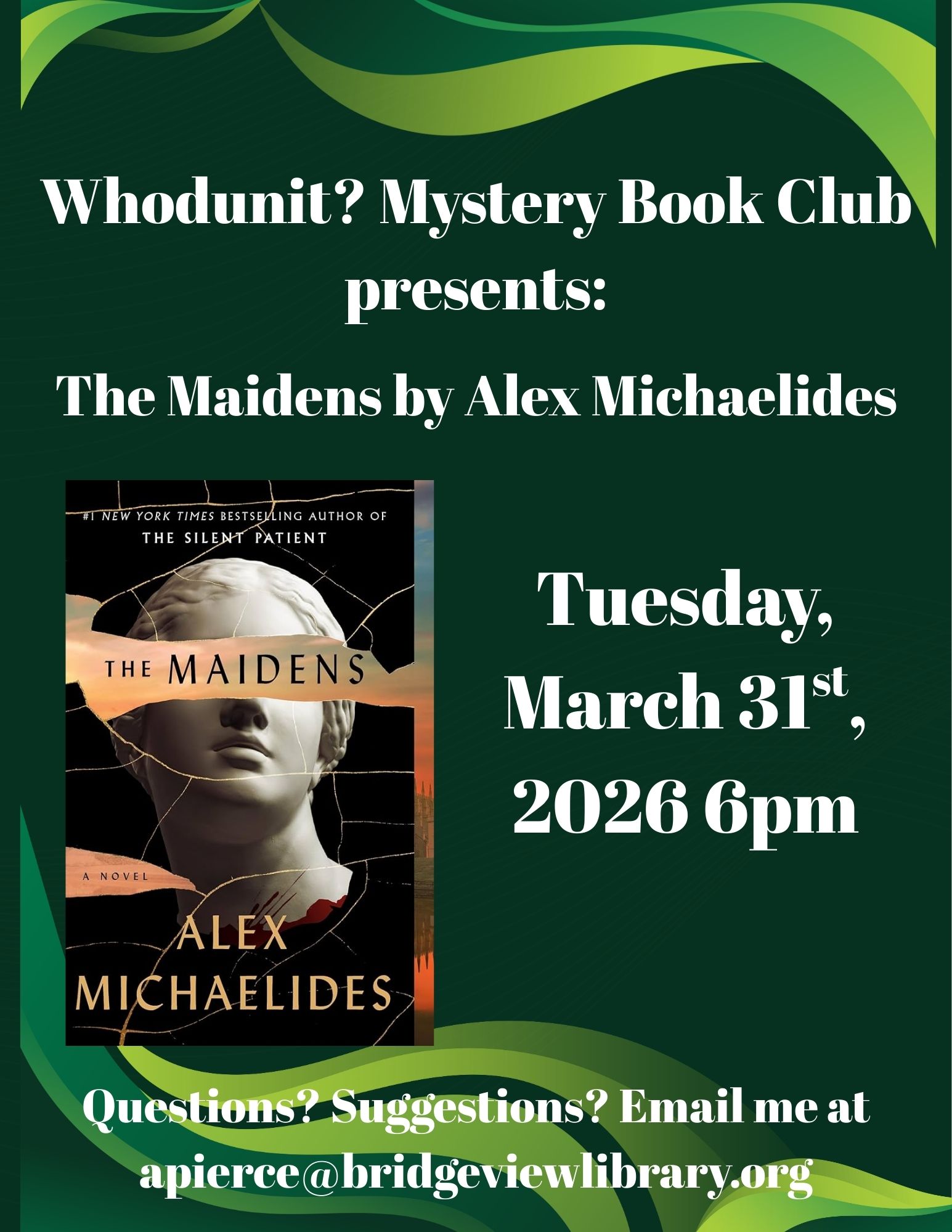 march book club flyer