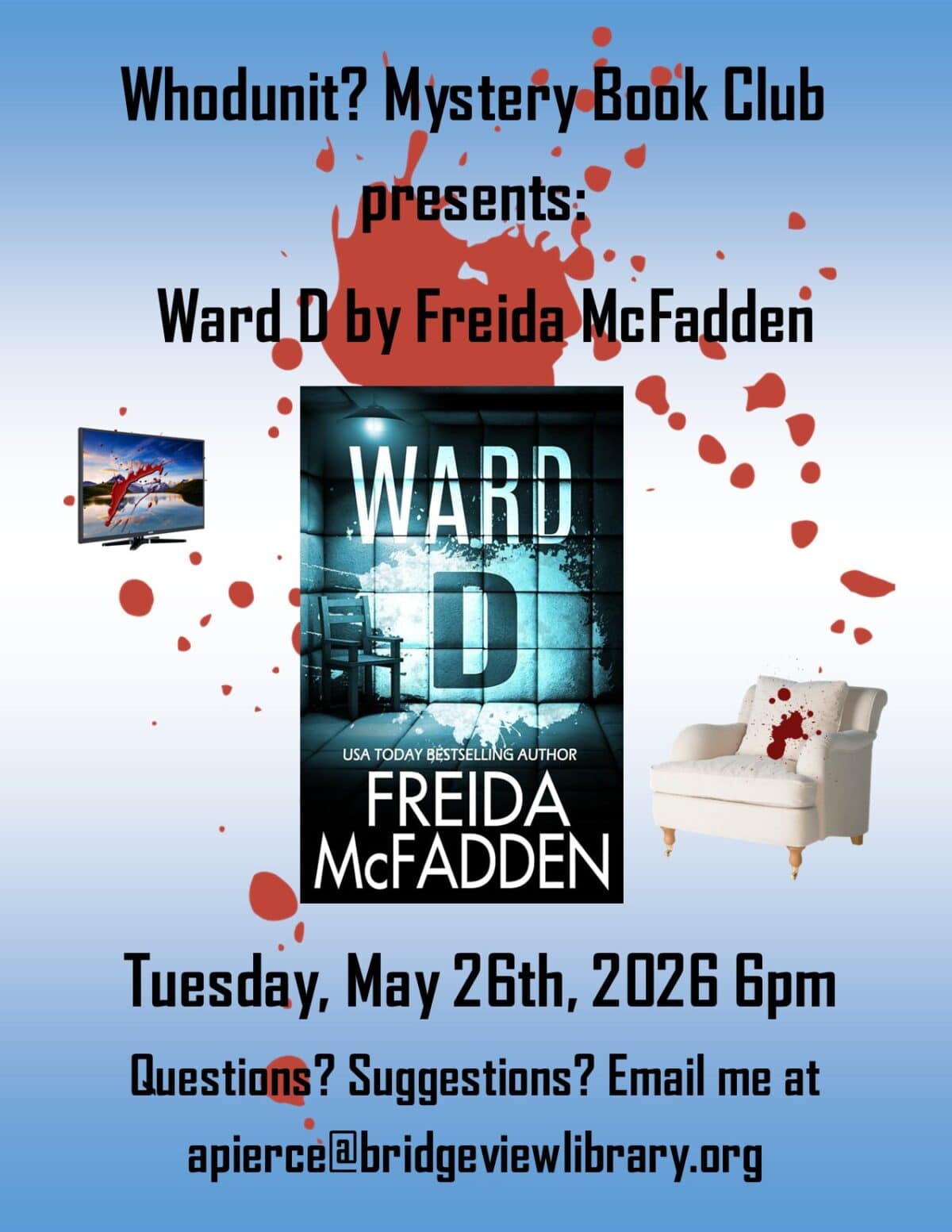may book club flyer