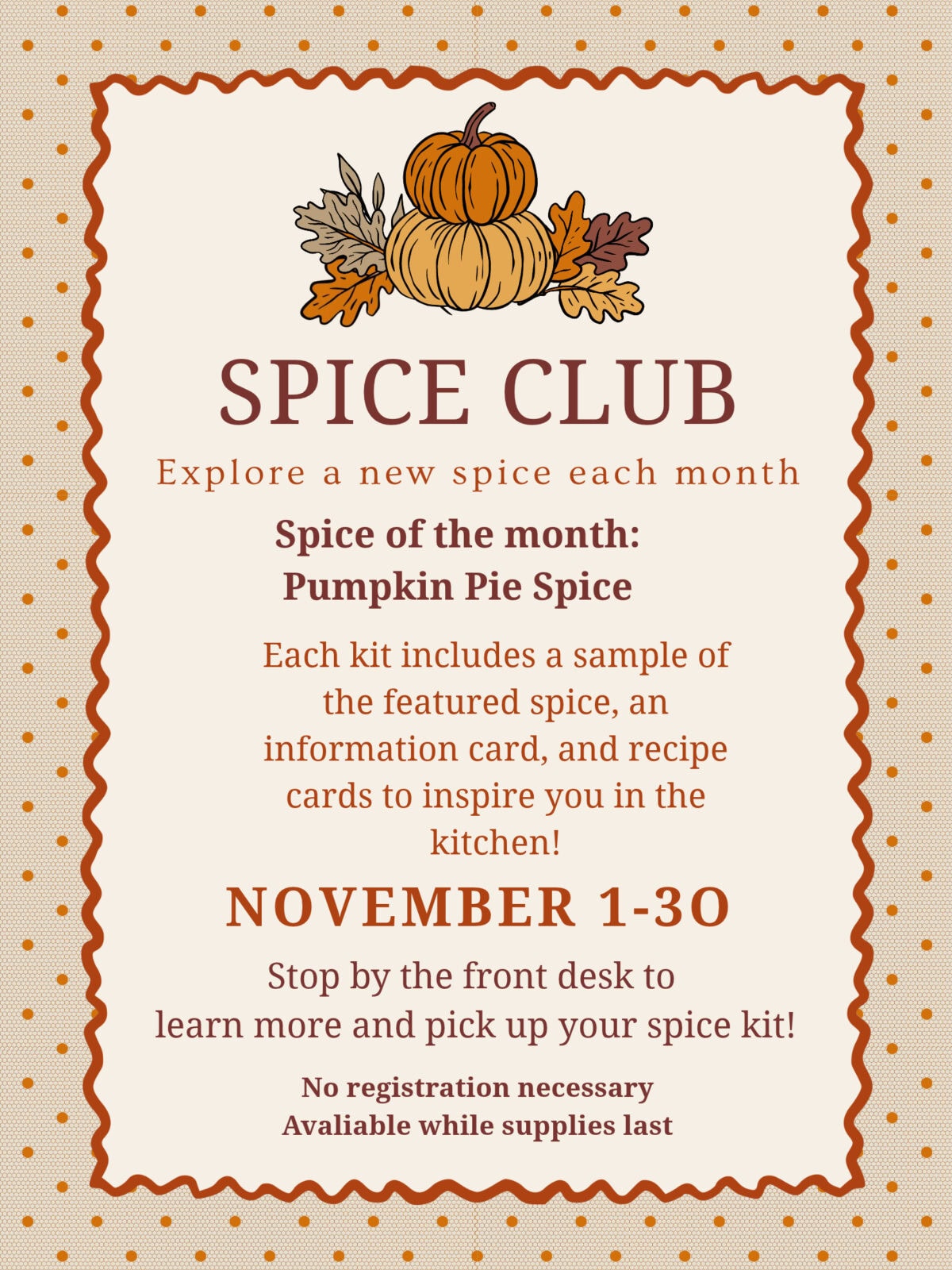 spice club flyer 2